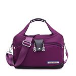 Large Capacity Waterproof Anti-theft Fashion ( Purple Color)