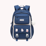 Waterproof Primary School Bag (Navy )