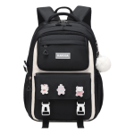Waterproof Primary School Bag  (Black)